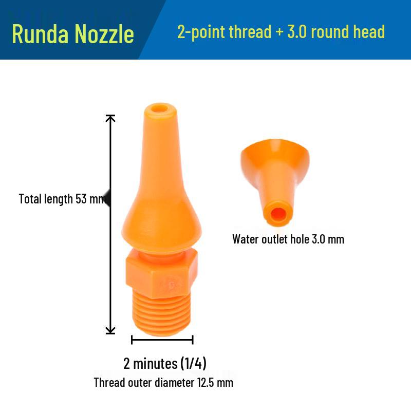 Low Pressure Fan-Shaped Air Knife Nozzle - Flat Jet Liquid Spray Head