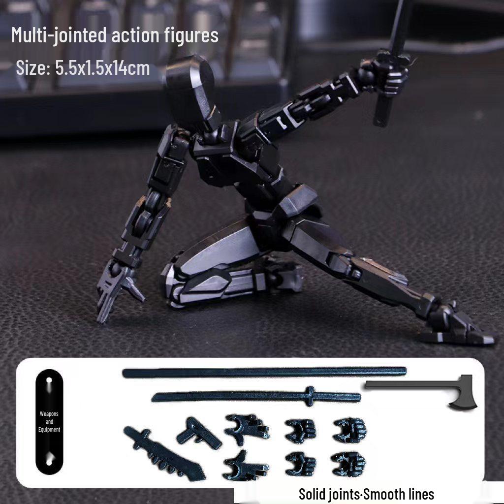 Magnetic Joint Action Figure: 6th Gen DIY Decompression Dummy Doll