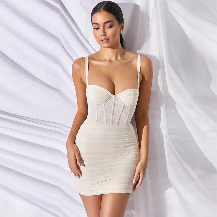 

2025 Mesh Backless Fishtail Dress - Women s Summer Fashion Small