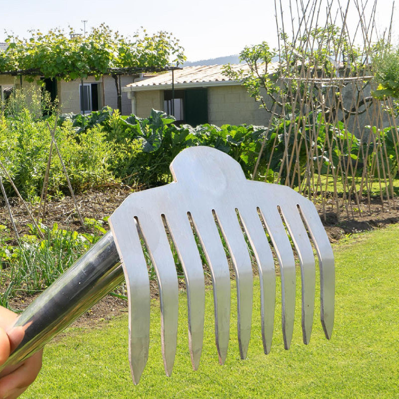 

Rake Weeds Puller Portable Easily Remove Remover Tool Garden Pulling for