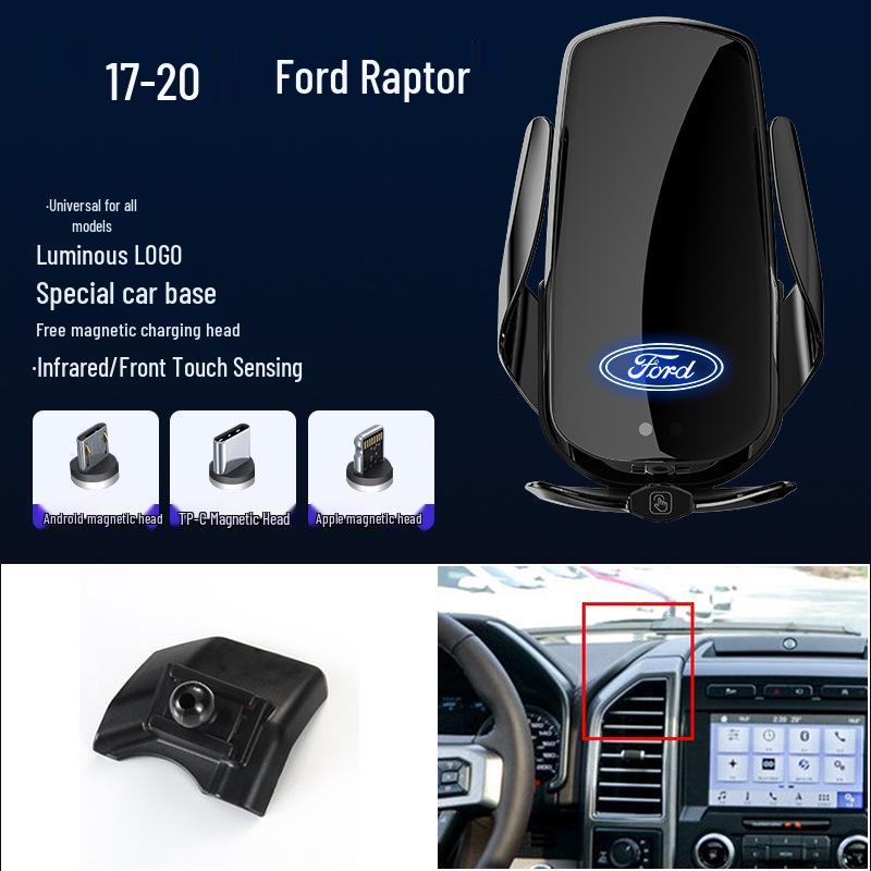 Magnetic Wireless Fast Charging Phone Holder for Ford Focus/Mondeo/Fiesta