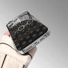 Minimalistisches texturiertes Wabenmuster Glas galvanisierte Handyhülle für iPhone 17 16 15 14 13 12 11 Pro Max Plus 17 Air Cover