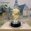 1pcs Golden Rose Immortal Flower Night Lamp Teacher Qixi Romantic Valentine's Day Mother's Day Gift Decoration