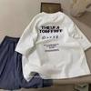 Summer Kids Loose Short Sleeve T Shirt Boys Girls Fashionable Basic Top For Middle And Big Children