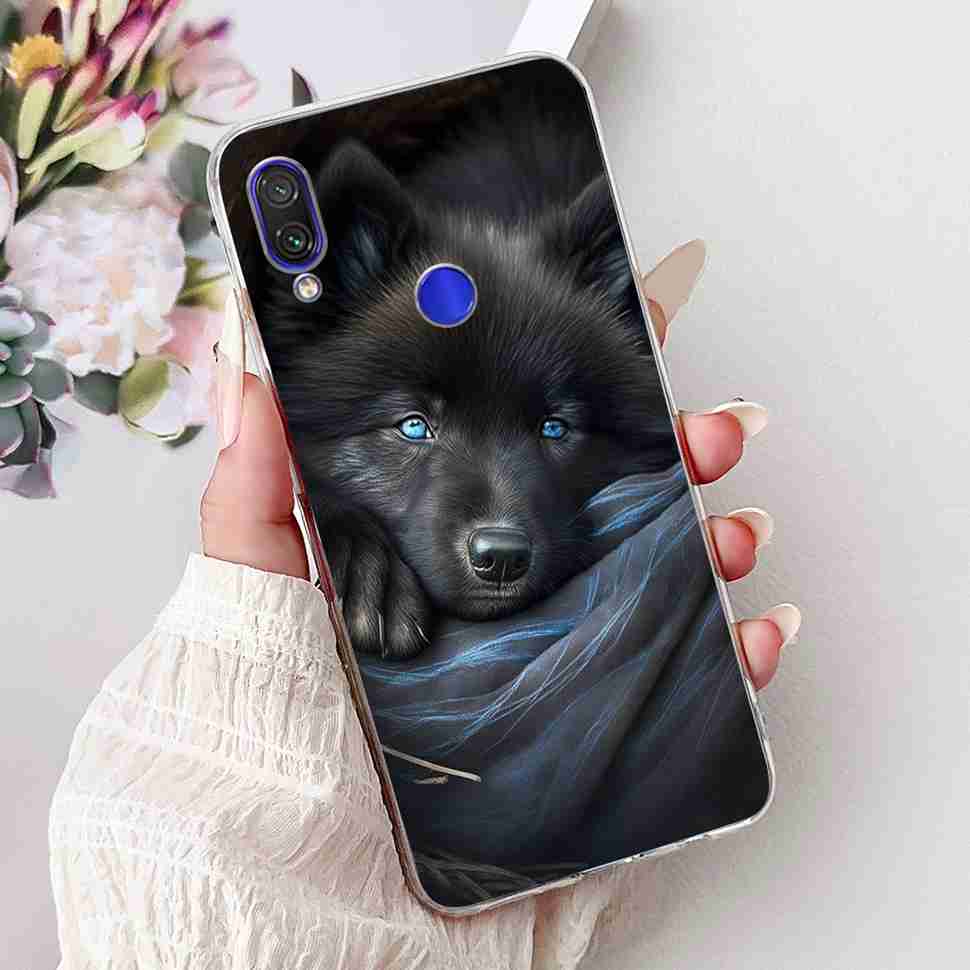For Redmi Note 7 4G M1901F7G Case Fashion Painted Flowers Soft Silicone TPU Cover For Redmi Note 7Pro M1901F7S 6.3" Phone Shell