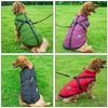 Winter Waterproof Dog Clothes with Harness Warm Pet Dog Cotton Jacket for Small Large Dogs Puppy Clothing French-Bulldog Coat
