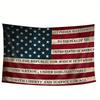 Amerikanische Eid-Flagge Wandteppich Wohnzimmer Patriotismus-Tag Dekoration Eid Hänge-Tuch Raumdekoration