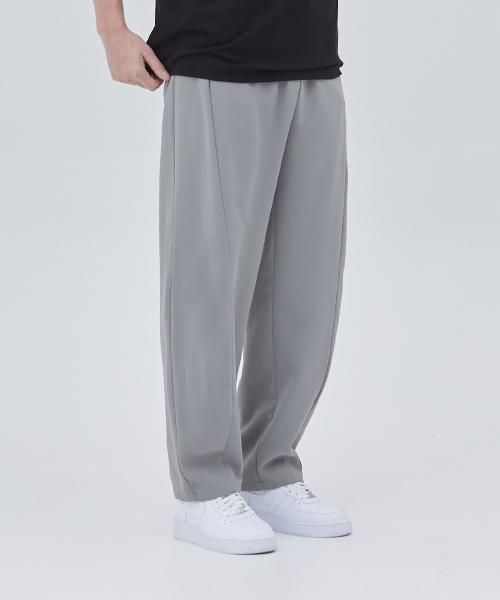 SEVENSELAH Hubis Semi-Curved Slacks Blue Gray