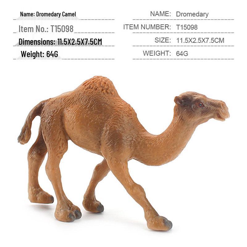 Desert Wildlife Double-Humped Camel Ornament Set