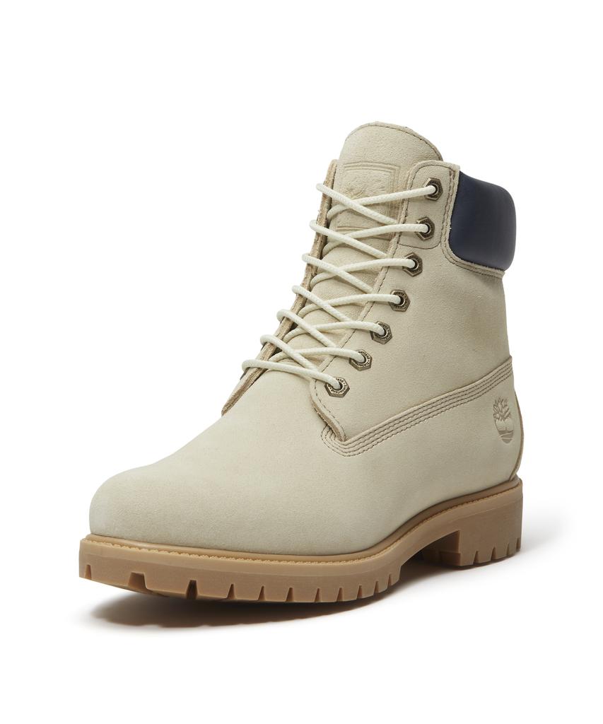 Timberland (Men'S) Premium 6-Inch Lace Waterproof Boots - Light Beige:Dark Blue / A6G1R-Afj