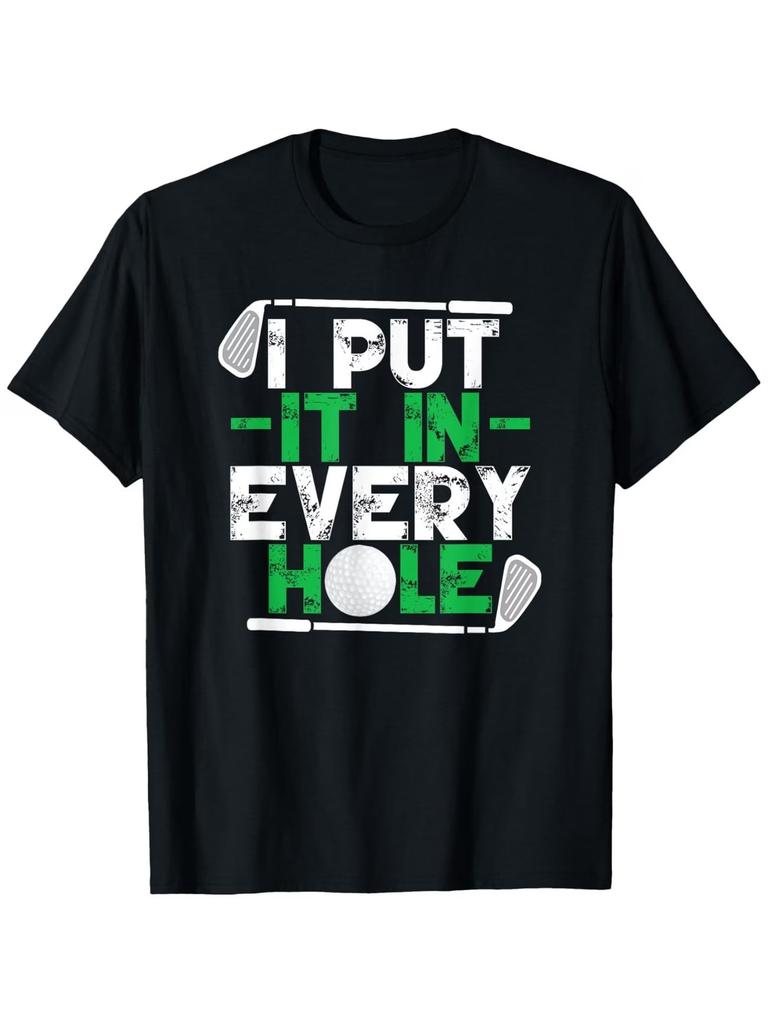 Unisex T-shirt Men'S Humorous Golf T-Shirt