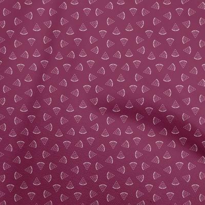 Tkanina bawełniana Flex Dark Magenta Watermelon Projekty do szycia rękodzieła Nadruki na tkaninie na jard 40 cali