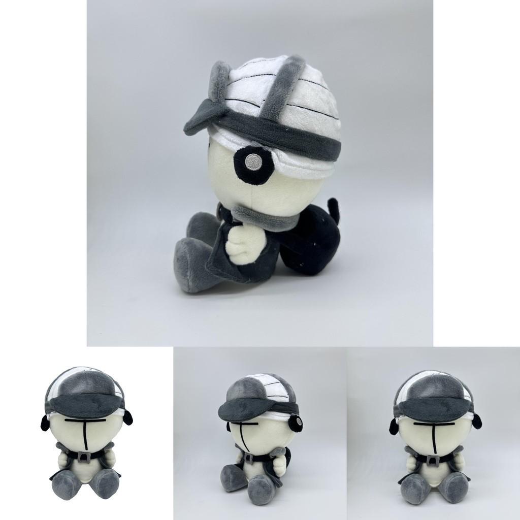 Hochwertige Madness Combat Kurzplüsch-Stoffpuppe mit PP-Baumwollfüllung, 20 cm / 7,87 Zoll Höhe