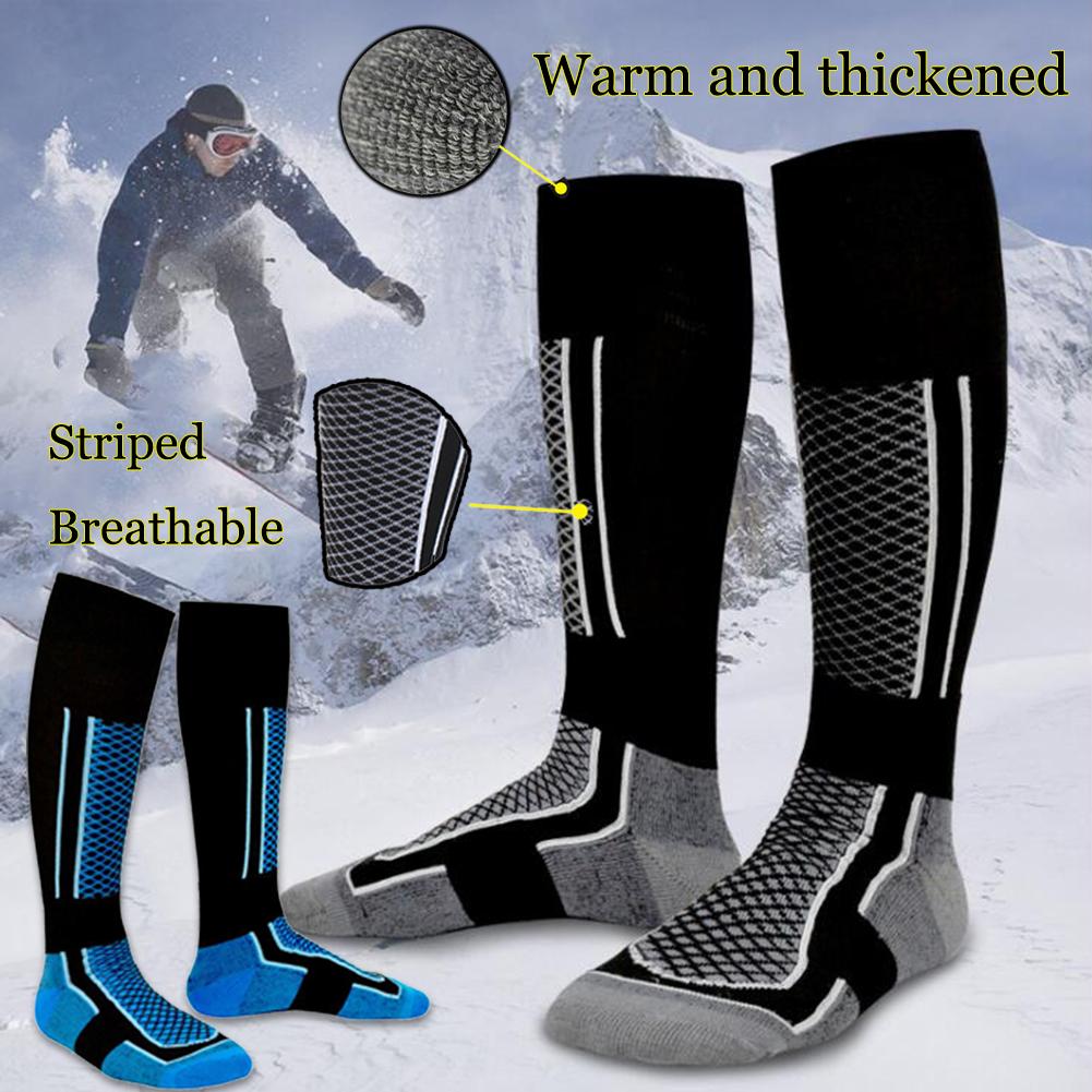 Ski Socks Winter Thermal Breathable Professional Climbing Socks Sports Unisex Hiking Stockings Moisture Wicking Cushioned Socks
