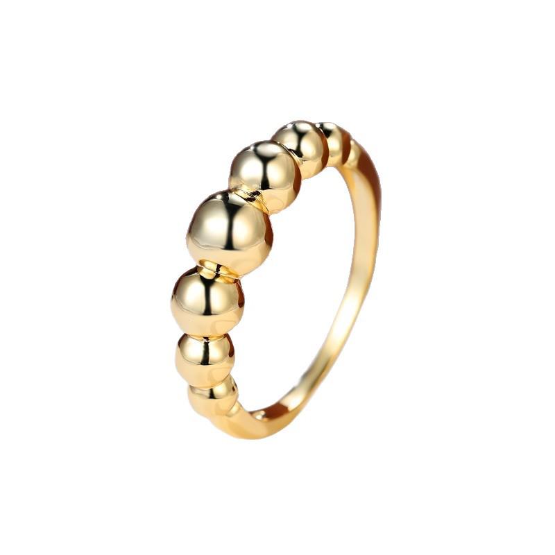 Yun Miao Classic Beaded Women's Fashion Ring