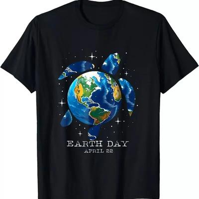 Earth Day 2025 Save Sea Turtle Art The Planet T Shirt