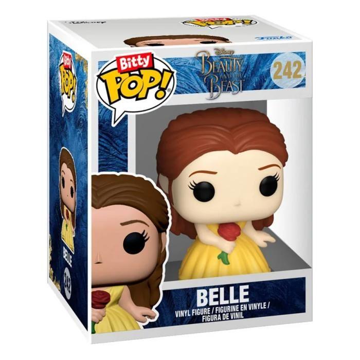 Figurines - Disney - Princess Belle - Pack de 4 - 2.5cm - Rose - Adulte - Mixte
