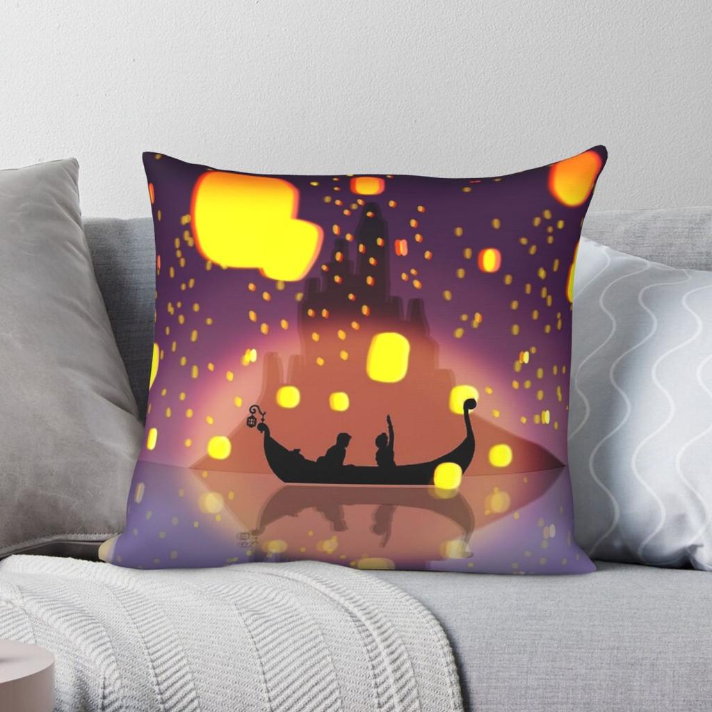 I See The Light Song Square Pillowcase Polyester Linen Velvet Printed Zip Decor Throw Pillow Case Bed Cushion Cover