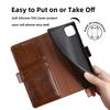 ZTE Blade A72 Magnetic Flip Phone Case - Drop-proof Stand Leather Cover for 4G/5G.