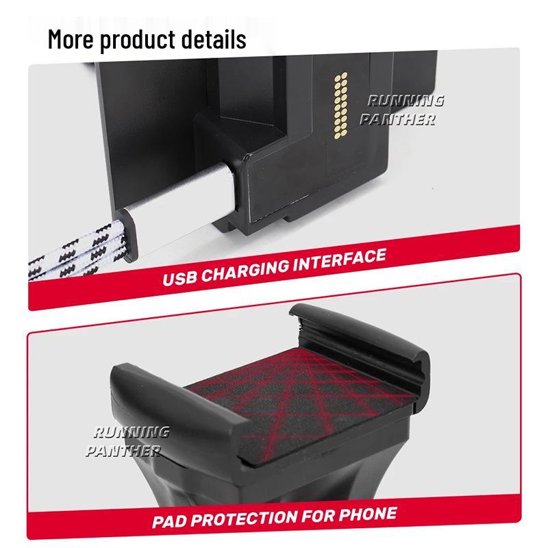 USB Charging Phone Holder for BMW K1600B/GT/GTL (2011-2020)