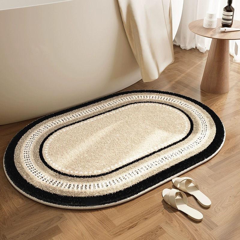Tappetino da Bagno Assorbente per Doccia Tappetino per Piedi Casa Ingresso Bagno Tappeto Peluche