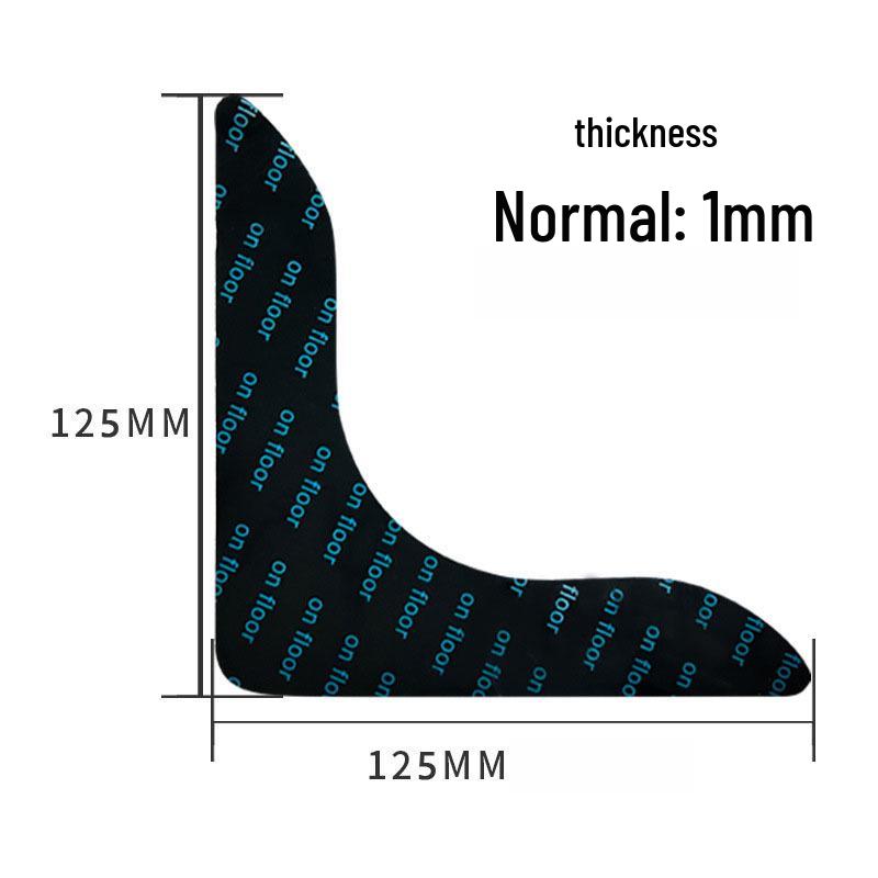 Reusable Anti-Slip L/V-Shaped Carpet & Yoga Mat Corner Gripper