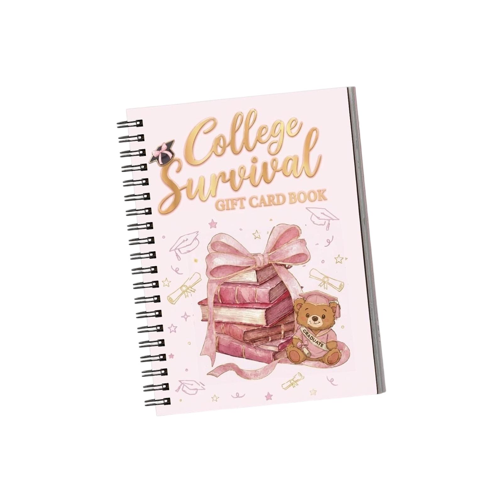 

College Gift Card Book, Graduation Gift Card Book, 2026 College Booklet Organizer Leaving Home High School Birthday Care Package Ca One Size