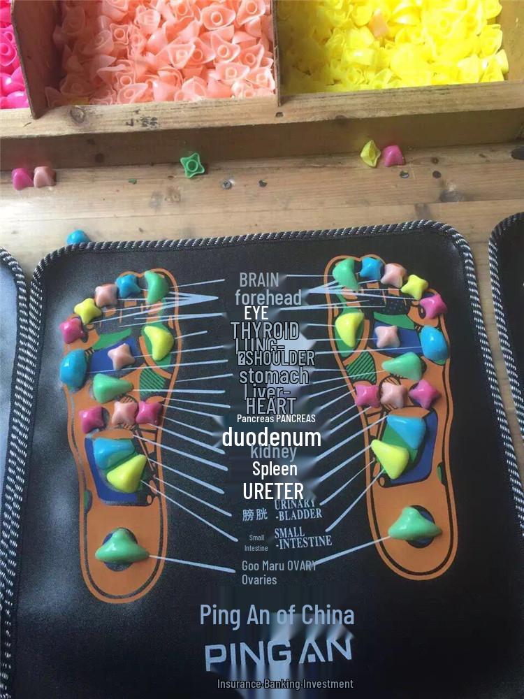 Shu Mei Acupoint Foot Massage Pad - Cobblestone Walking Blanket & Insurance Gift