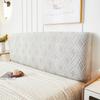 Solid Color Stretch Spandex Bedhead Dust Proof Slipcovers for Bedroom Home Jacquard Bedhead Cover All Inclusive Headboard Covers