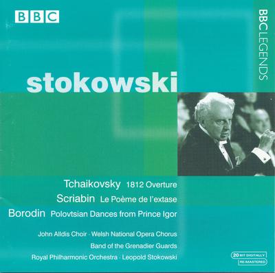 CD TCHAIKOVSKY, SCRIABIN; BORODIN - 1812 Ov/Poeme De L'extase/&  BBCL40692 BBC Legends 2001 UK Classical Used