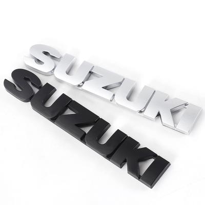 Car Rear Trunk Body Sticker Emblem Decor Decal Accessory for Suzuki Grand Vitara IGNIS ALTO Baleno SX4 Swift Jimny Antelope Gsxr