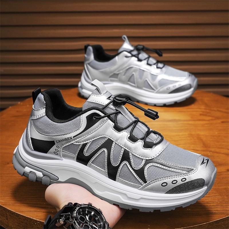 Men's Outdoor Climbing Shoes Summer Lightweight Waterproof Anti-slip Soft Bottom Casual Sports Work Running Hiking Boots