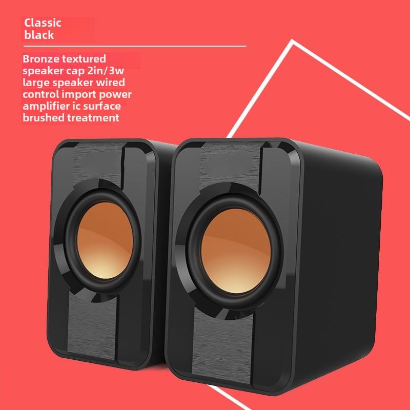 Desktop Computer Luminous Sound Desktop Laptop Game SoundColorful Luminous RGB Sound Computer Speaker