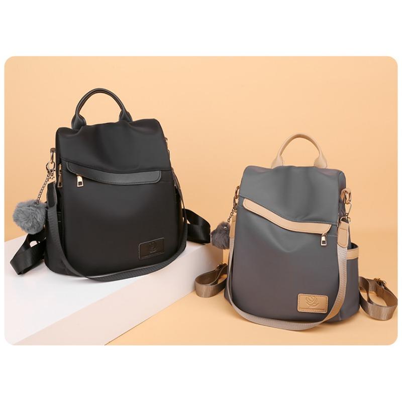 Oxford Cloth Women's Simple Casual Commuting Backpack