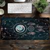Art Moon Tarot Card Mouse Pad HD Black PC Gamer Constellation XXL Kawaii Accessories Big Carpet Home Office Setup Desk Mousepads