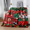 Cristiano Ronaldo 63 Blanket Comfortable Perfect for Office Bed Livingroom Four Seasons Universal Warmthful Decor Gift for Travel Home Birthdays