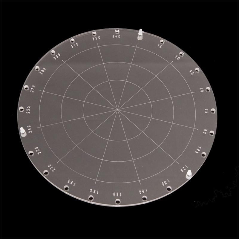 Clear Stamp Blocks Stamp and Spins Tool Round Stamping Blocks Acrylic Decorative Stamp Blocks for Scrapbooking Cards