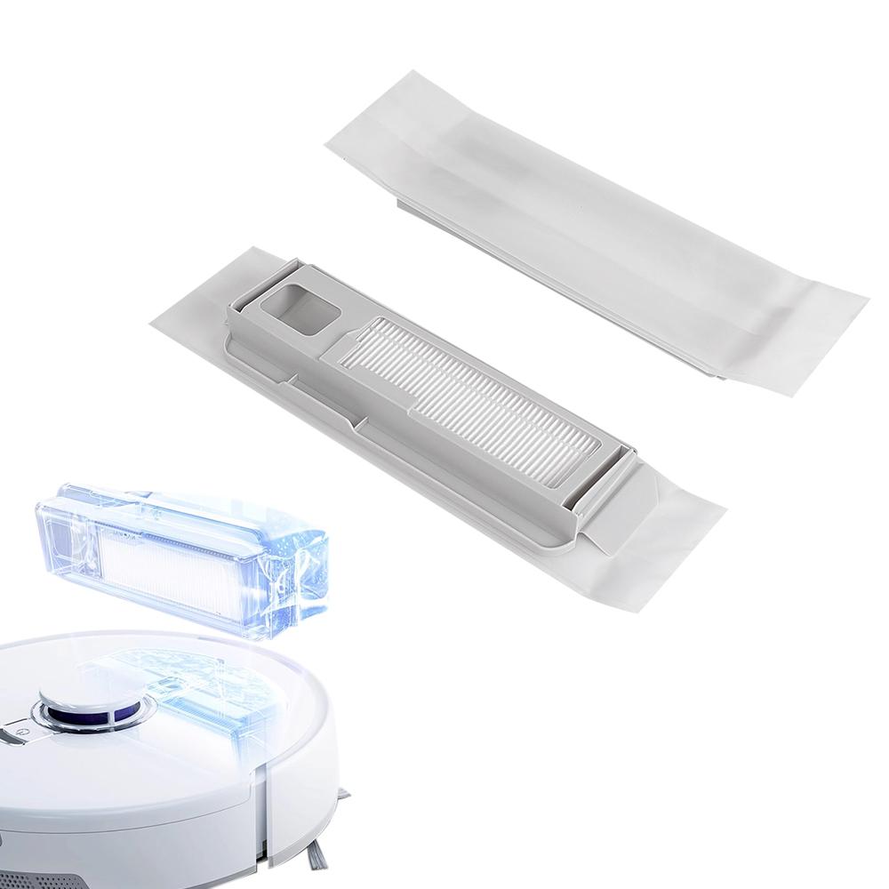 Sacchetti Polvere Per Robot Aspirapolvere Narwal Freo X Ultra/Freo X Plus/Freo Pro/J4/J4Lite/J5/J6/R10/K1 Capacità 1L Con Filtro HEPA