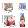 3PCS Santa Claus Christmas Gift Box 3 Size Cookies Snack Boxes Candy Gift Boxes  Home Decoration