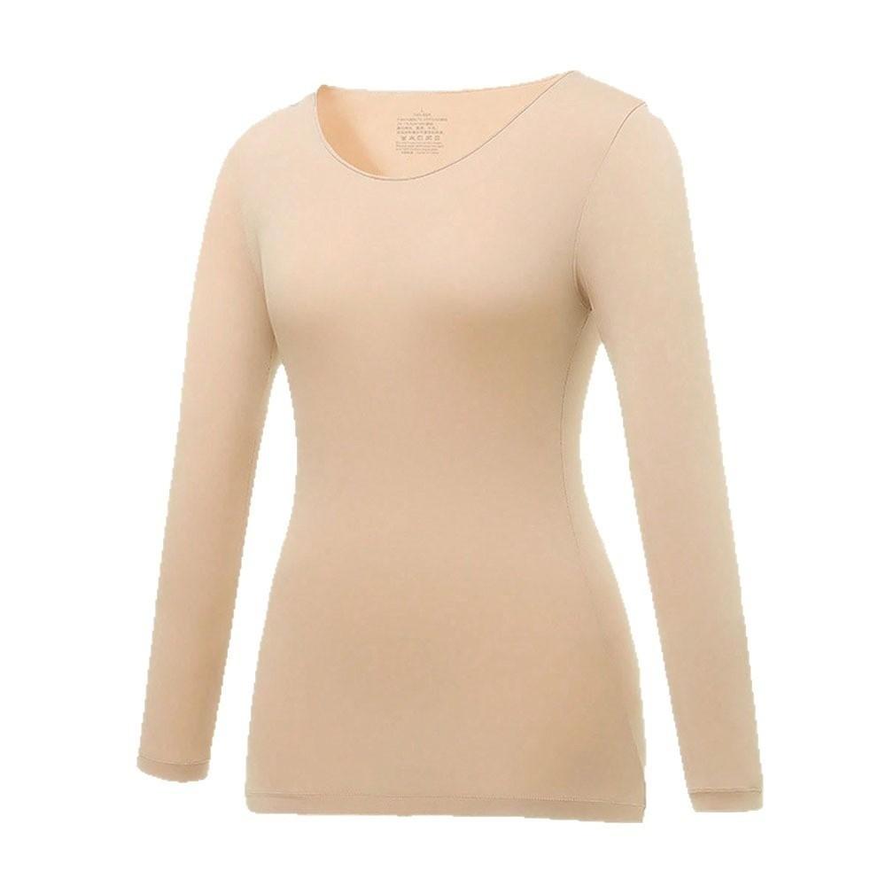 Heat Retention Thermal Underwear Top Invisible Warm Underwear Top Cold Weather