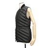Used 9212 Crude Cell Quilted Gilet 3H0156DA 7865 34 Logo Silicone Drawcord Unused Serie Patch Black Women's from Japan