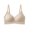 Threaded Seamless Small Chest Enhancing Push-Up Bra: 3D Stereo Cup, Soft Support, Beautiful Back Design