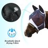 Breathable Horse Mask Summer Goggles Mosquito Ears Comfortable Fit with UVProtection Mesh Horse Fly Mask Equestrian Supplies Equestrian Equipment