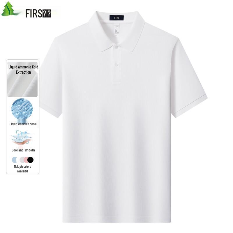 FIRS Men s Liquid Ammonia Modal Cool-Feel Polo Shirt L