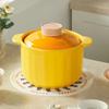 Chui Dahuang 4.2L Pumpkin Ceramic Casserole Pot