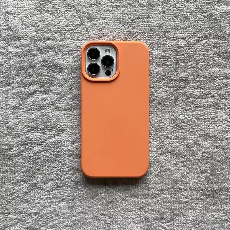 Official Candy Color Silicone Case For Iphone 15 16 14 13 12 11 X XR Pro Max Mini 7/8 Plus Camera Lens Protective Bumper Cover