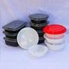 MOLUONA Round Disposable Takeaway Food Containers with Lids, 150 Sets