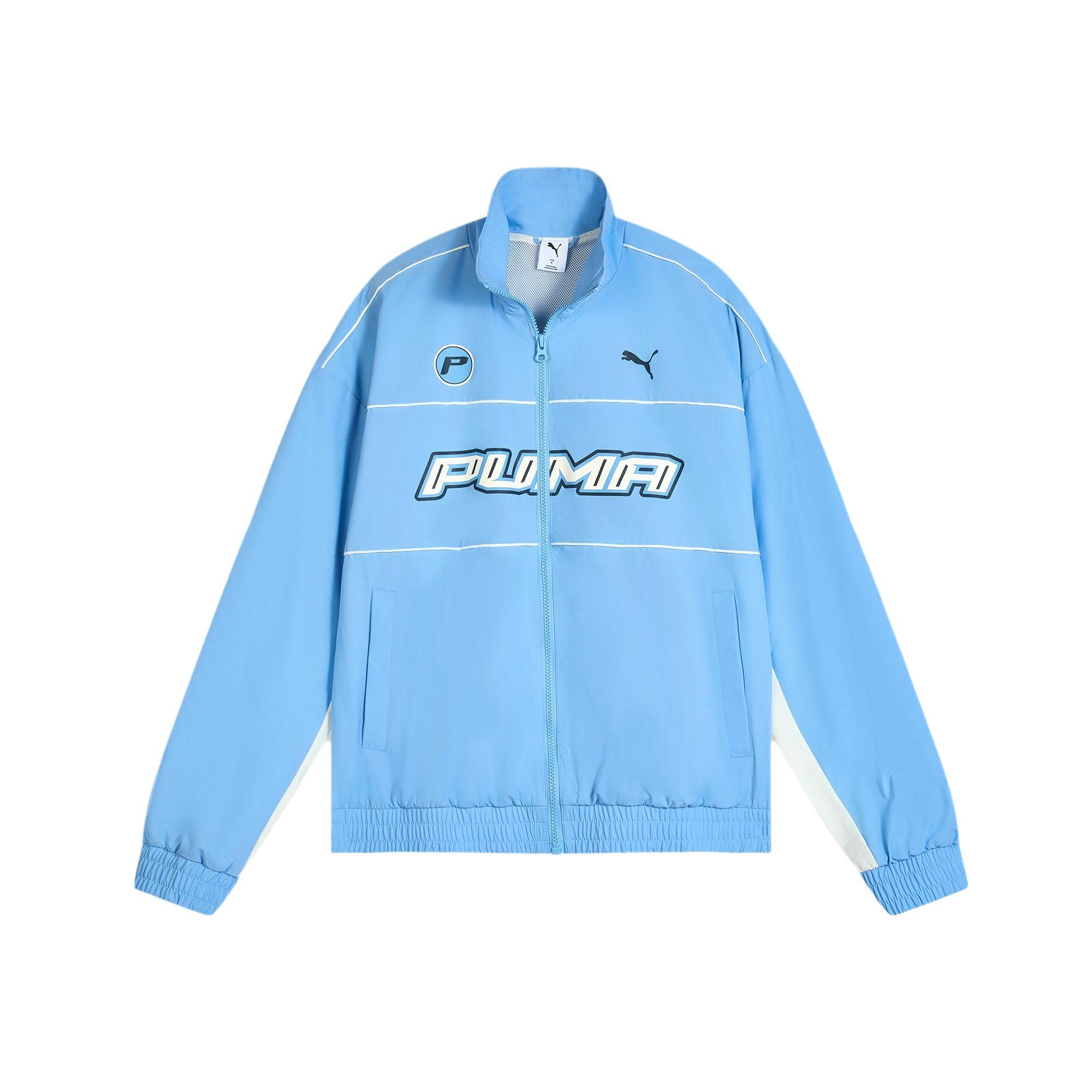 

Puma Moto Woven Logo Outdoor Loose Windbreaker Long Sleeve Jacket Unisex jackets 636308-66 S