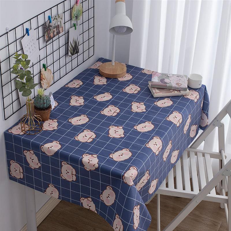 Flannel Tablecloth Girl Heart Cute Cartoon Children'S Room Student Dormitory Desk Decoration Photo Background Cloth