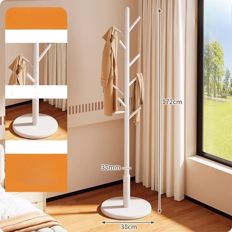 Standing Coat Racks Wooden Clothes Racks Aesthetic Coat Rack Shelves for Hanging Coats Bedroom Shelf Modern Interior Furniture